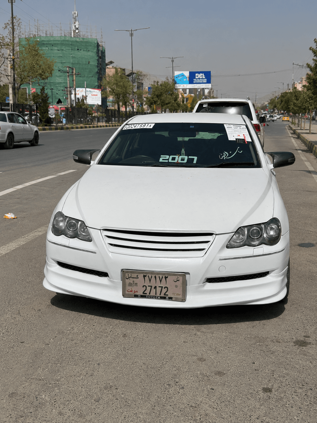 Toyota Mark X 2007 – Ledersitze